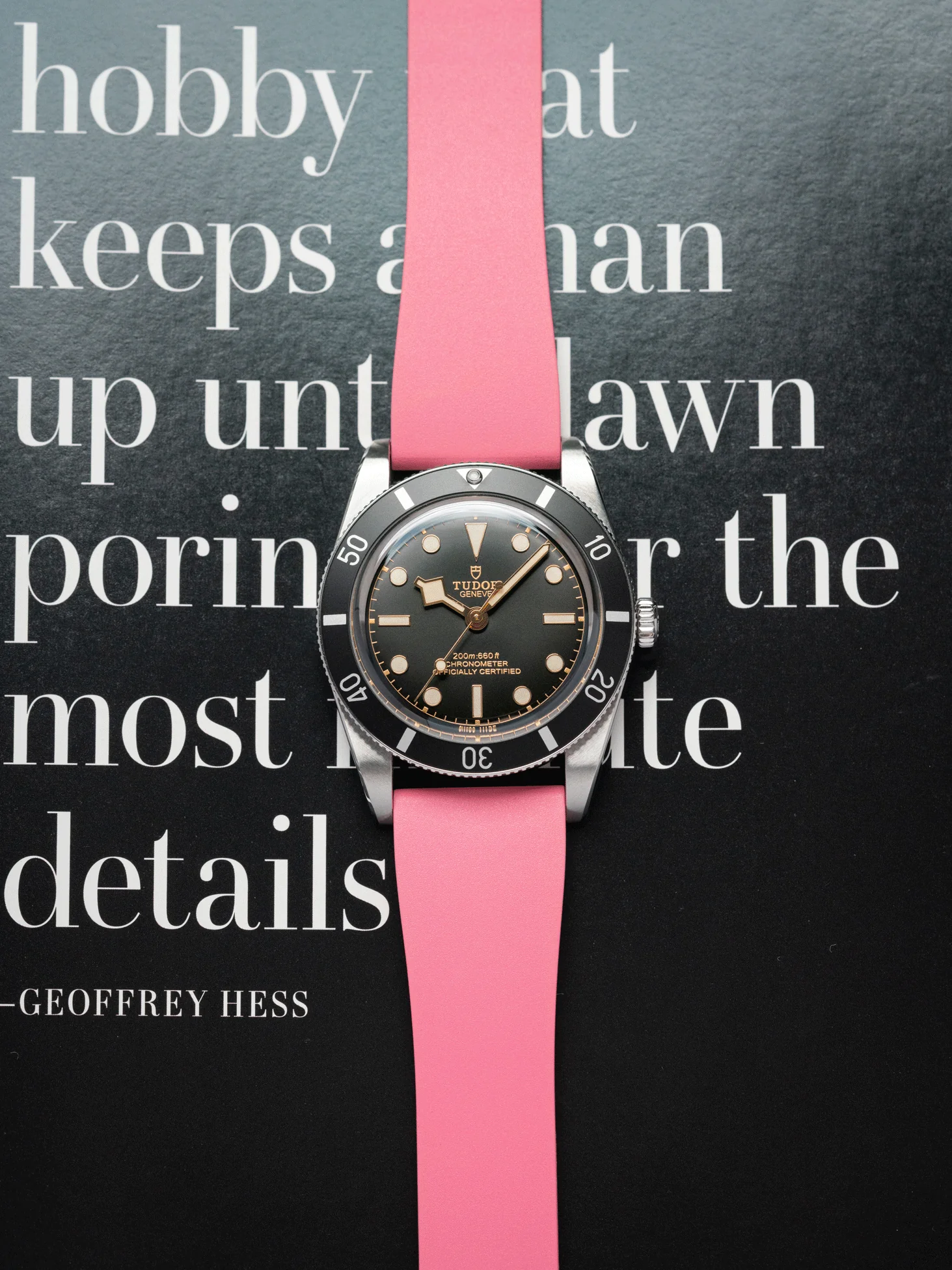 Trimfit Classic FKM Rubber Strap in Pink - Image 2