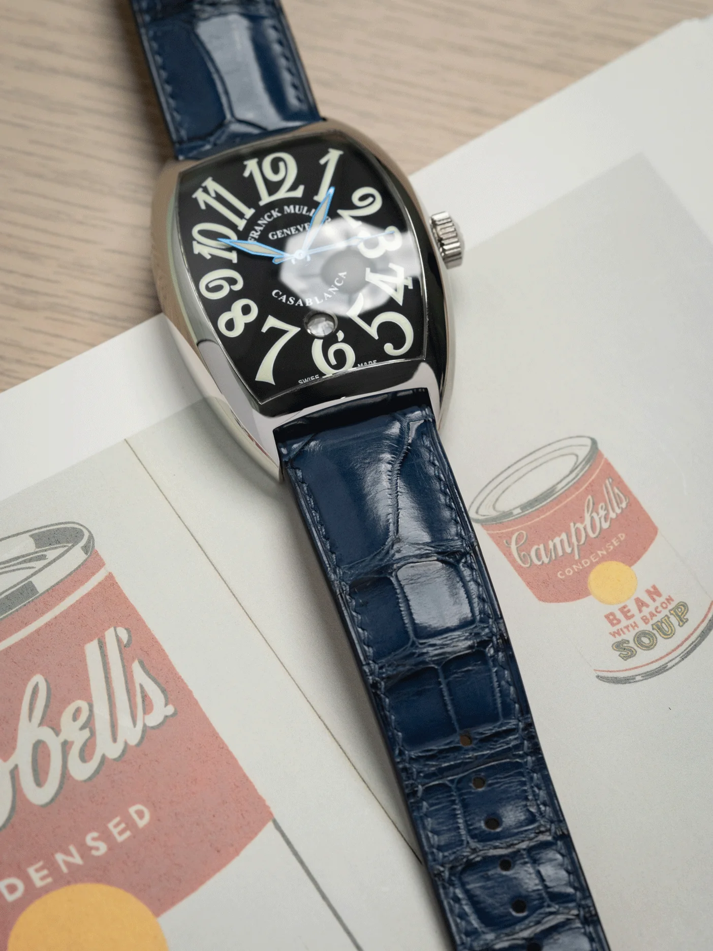 Custom Watch Strap for Frank Muller Casablanca - Image 3