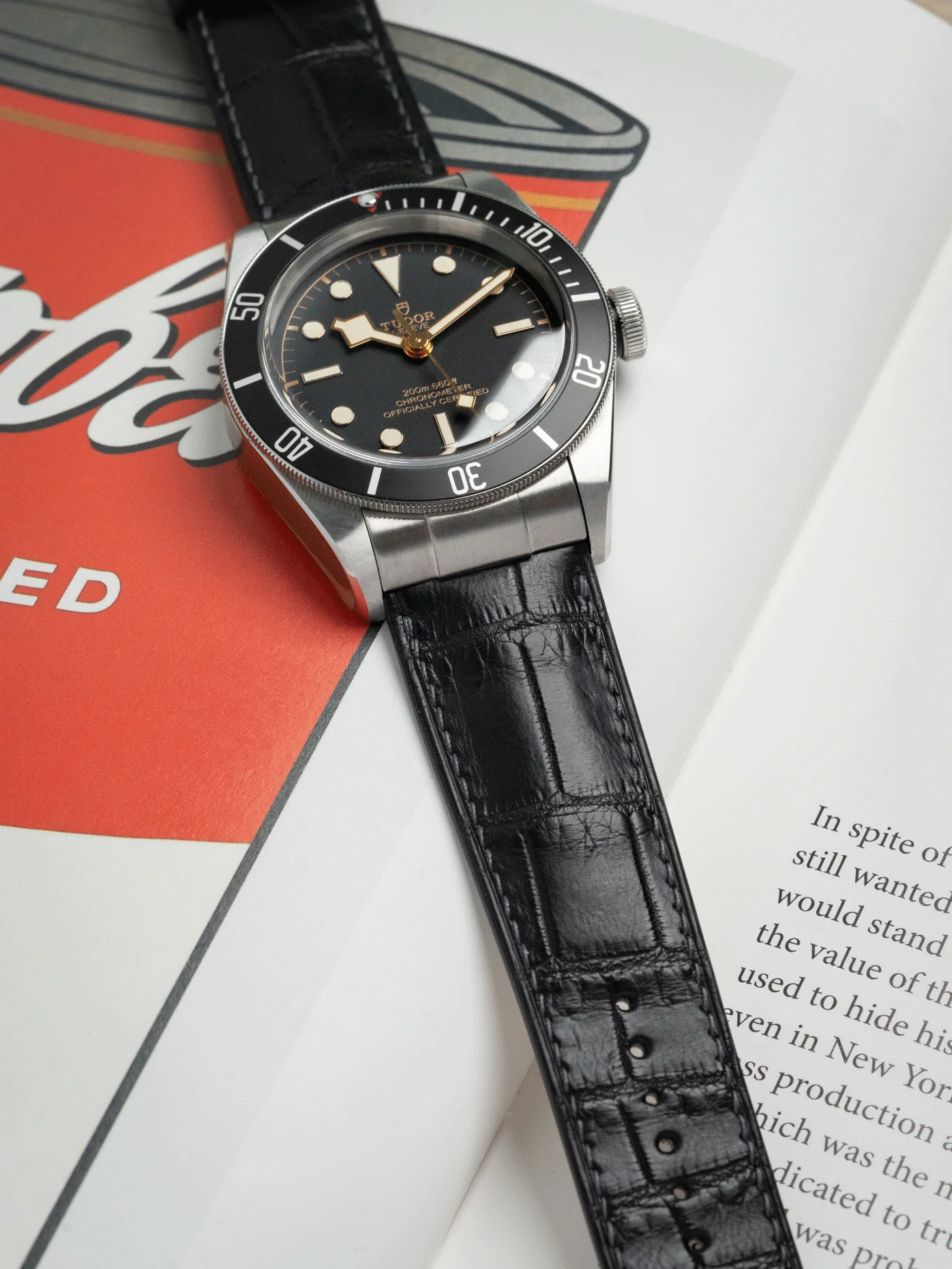 Custom Watch Strap for Tudor Black Bay - Image 3