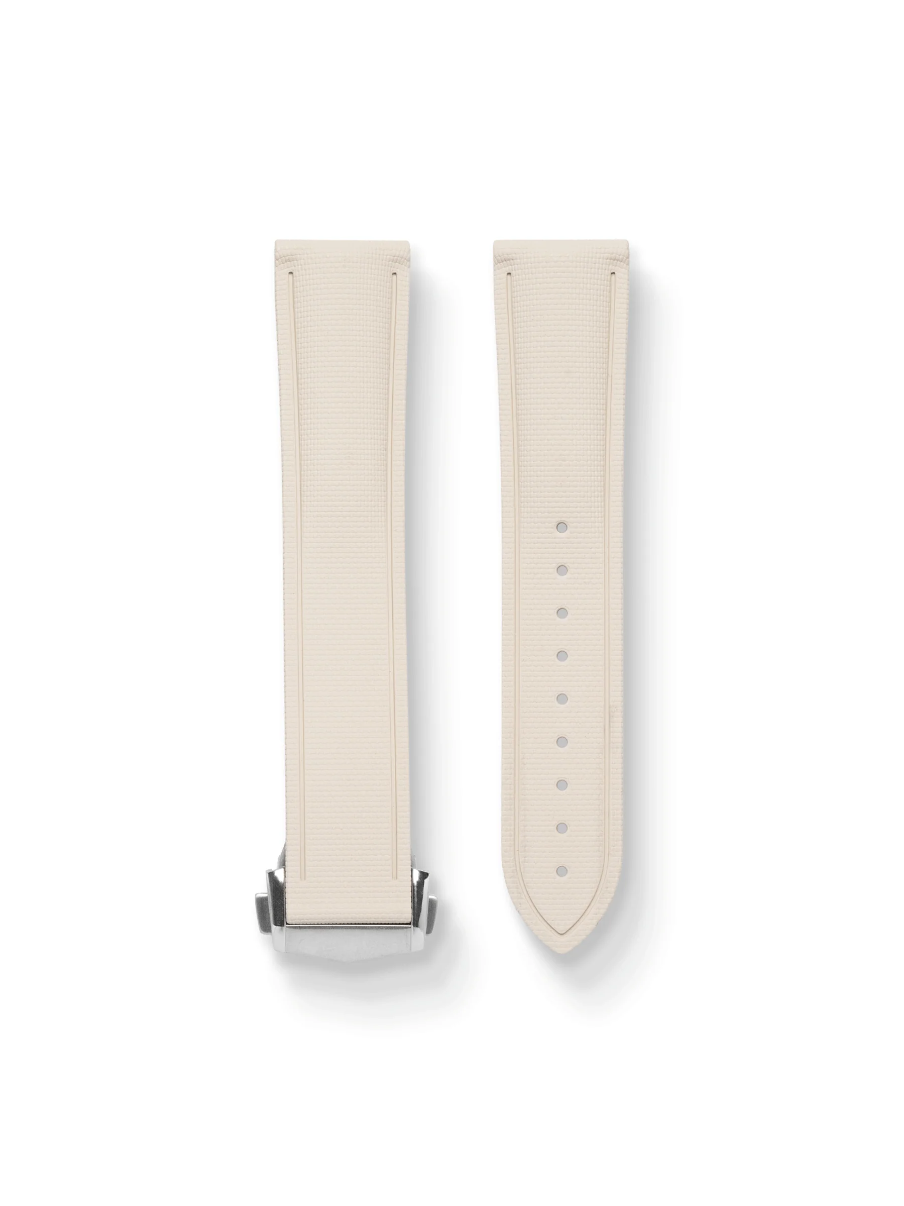 FoldFIT FKM Rubber Strap in Khaki
