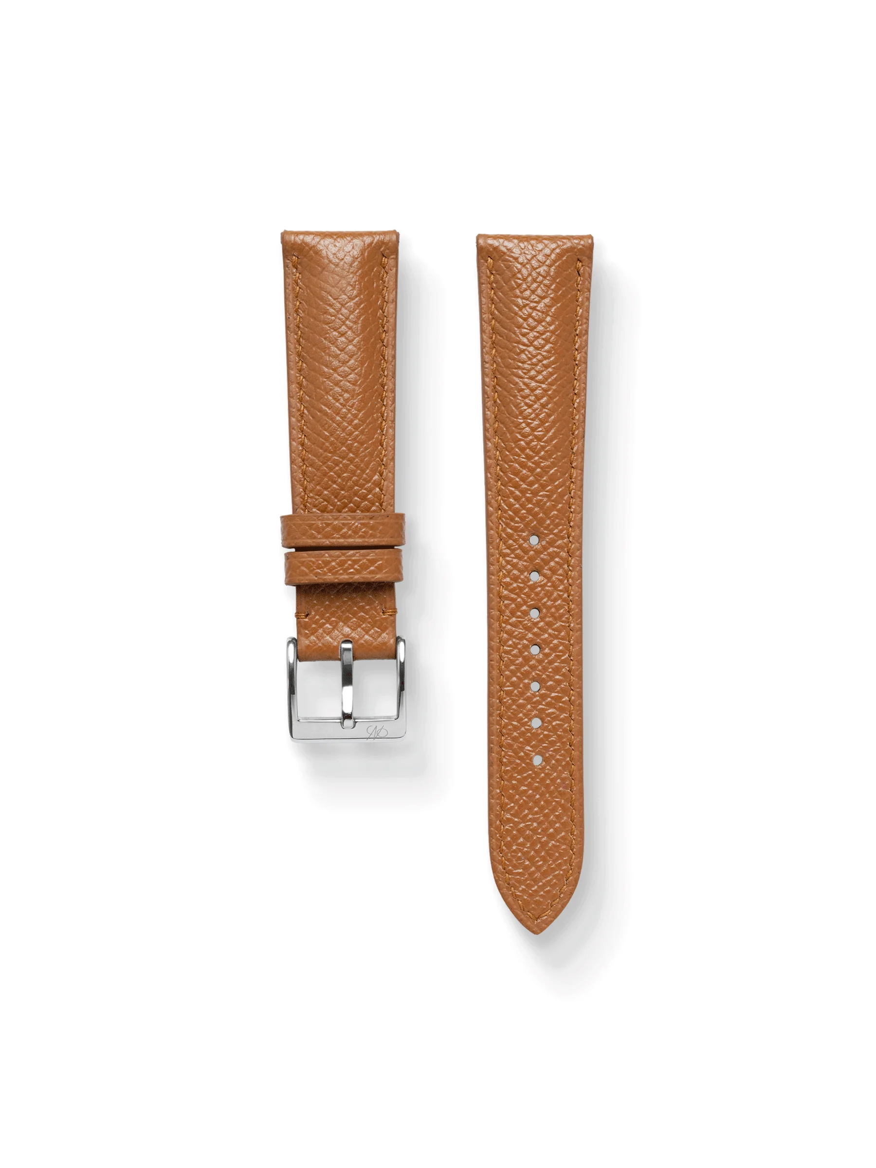 MTO Epsom Leather Strap in Tan for Frank Muller Casablanca