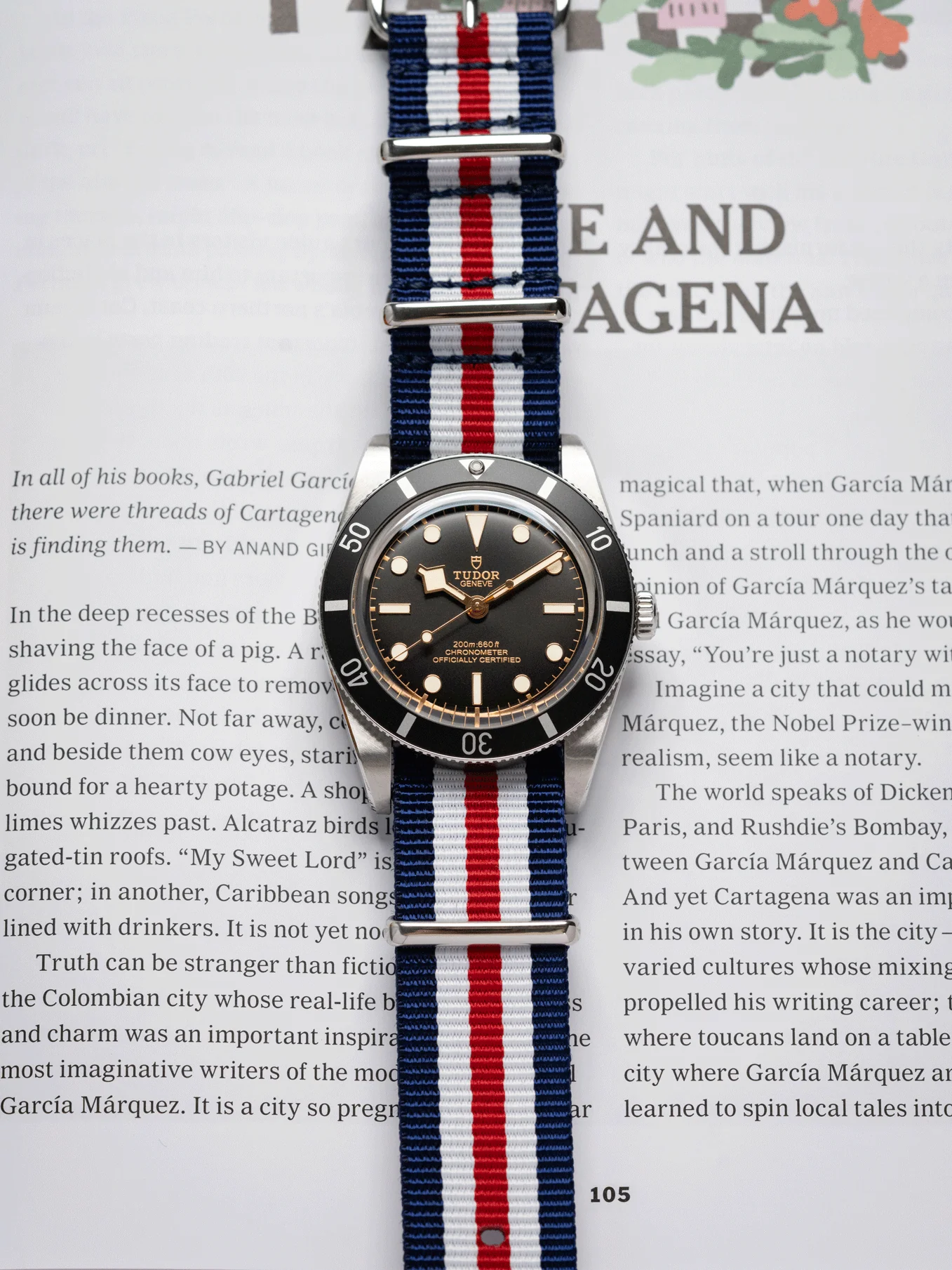 Premium Nato Strap in Regimental - Image 2