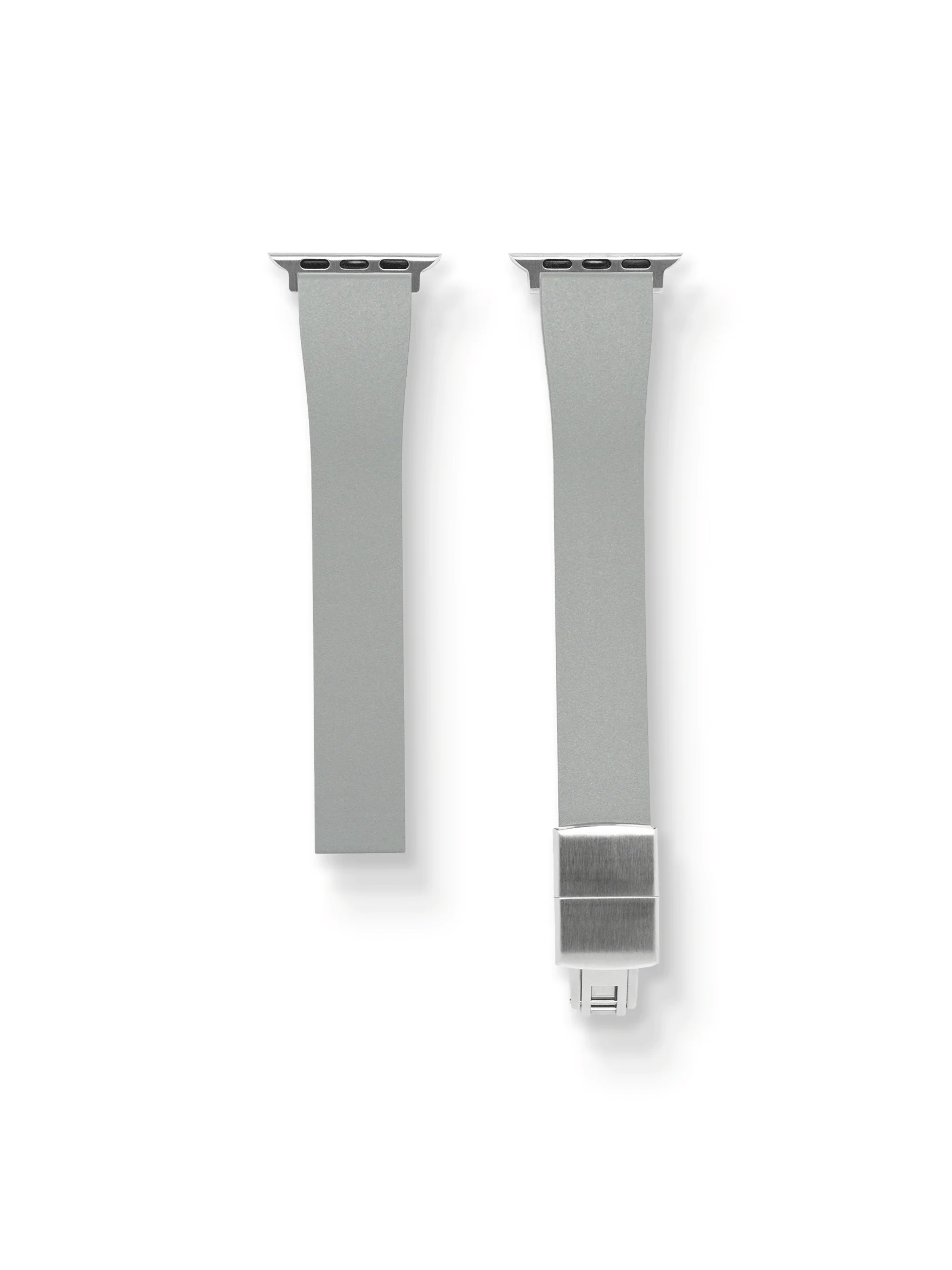 TrimFIT Classic FKM Rubber Strap in Grey for Apple Watch