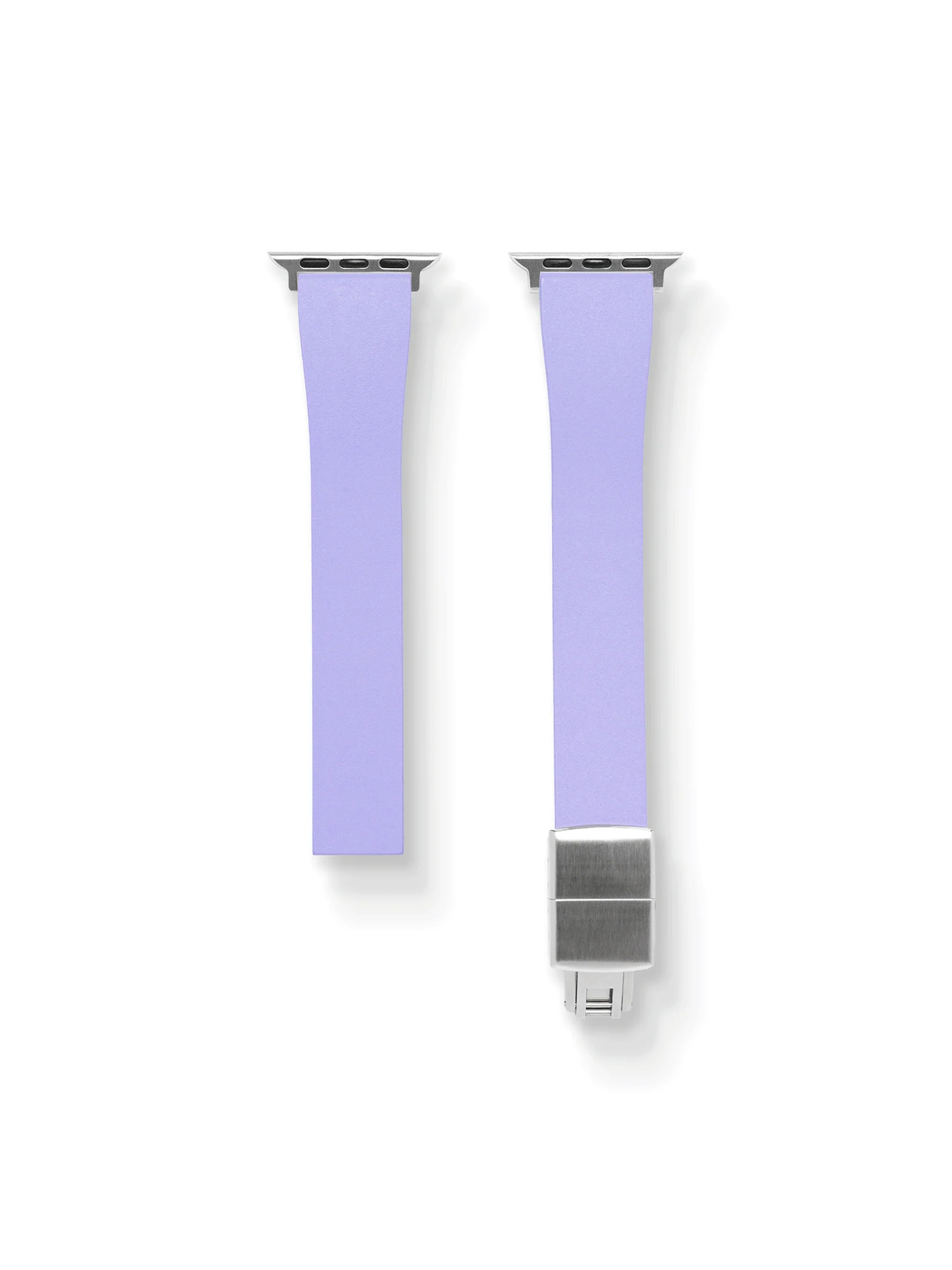 TrimFIT Classic FKM Rubber Strap in Lilac for Apple Watch