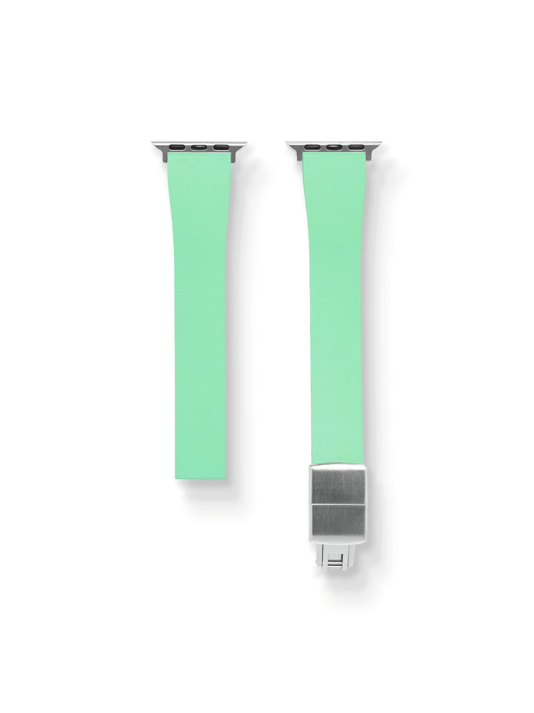 TrimFIT Classic FKM Rubber Strap in Mint for Apple Watch