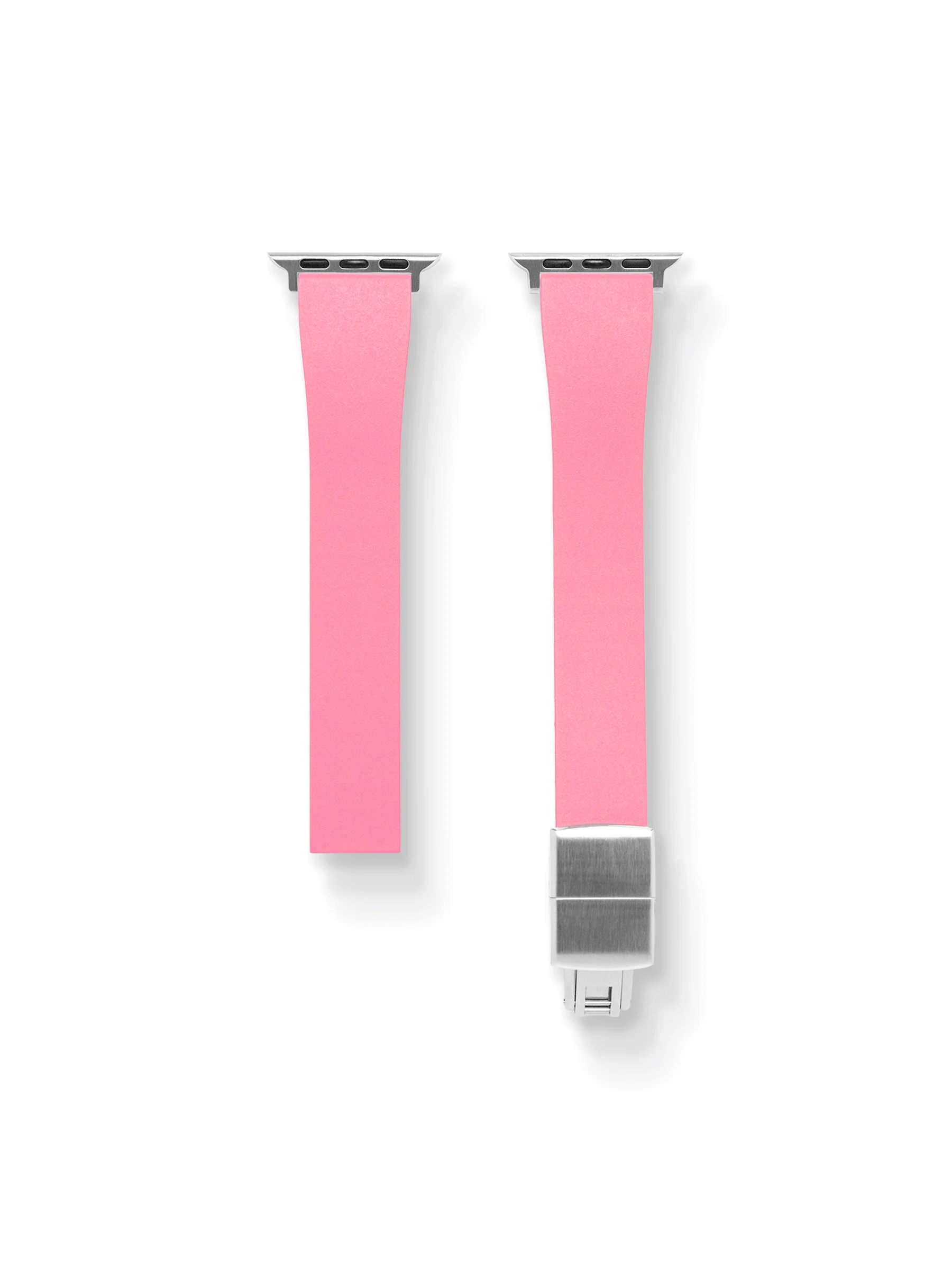 TrimFIT Classic FKM Rubber Strap in Pink for Apple Watch