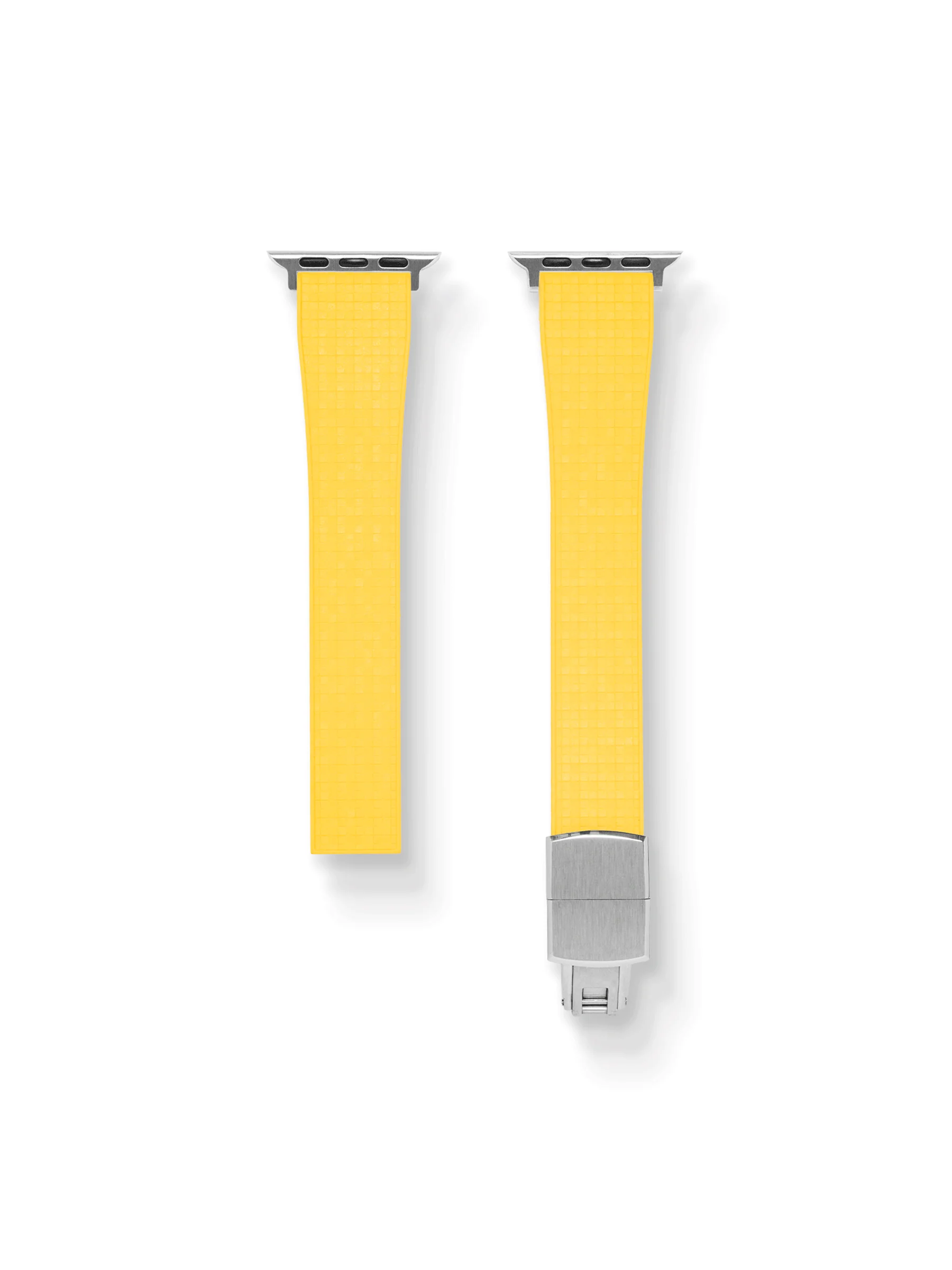 TrimFIT Mosaic FKM Rubber Strap in Yellow for Apple Watch