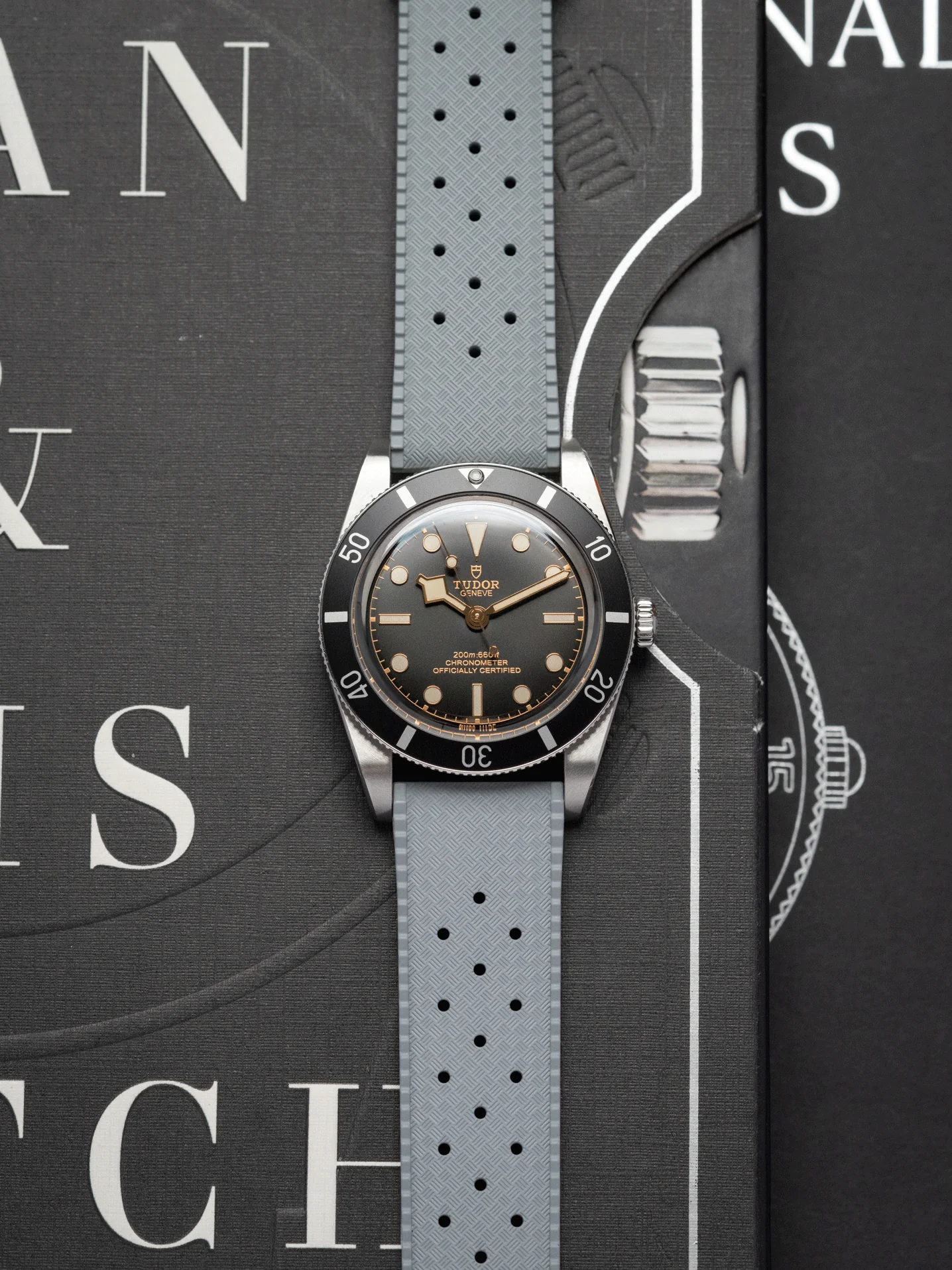 Tropic FKM Rubber Strap in Grey - Image 2